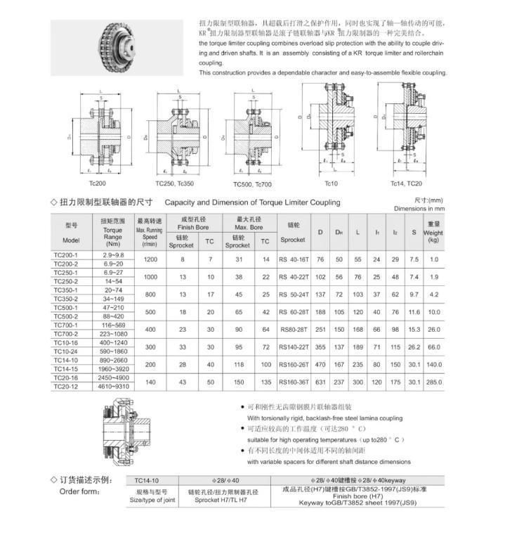 Torque Limiter Clutch Couplings Helical Flexible Transmission Shaft Couplings