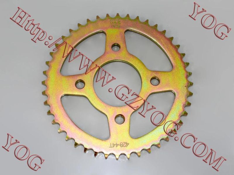 Yog Motorcylcle Parts Motorcycle Rear Sprocket C70 420-33t/36t/37t/38t/39t/40t/41t42t