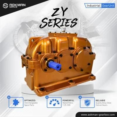 1: 20/1: 30/1: 40 Ratio Zy Series Parallel Shaft Electric Motor Speed Reducer