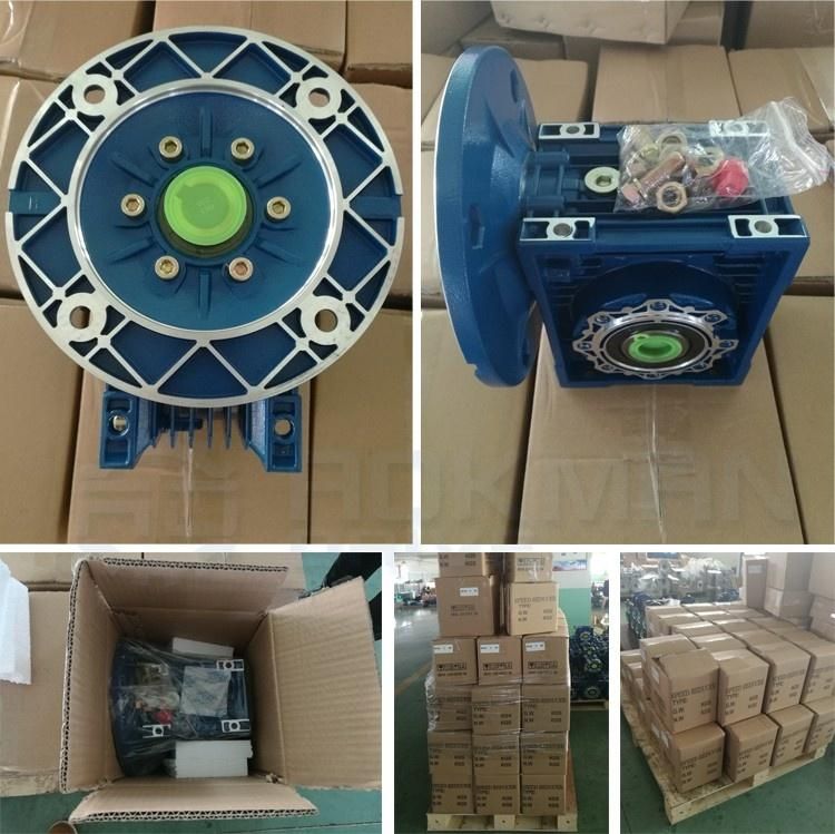 25: 1 Ratio Nrv 030 50 Vertical Shaft Motor Worm Gearbox