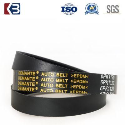 EPDM 6pk Multi Poly Rib Pk V Belt 6pk V-Ribbed Automotive Ribbed V Belt for Audi