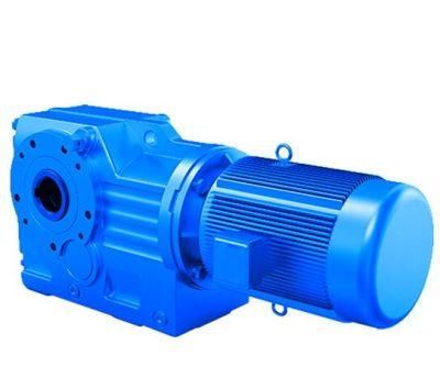 Top Quality Bevel-Helical Gear Reducer with Servo Motor