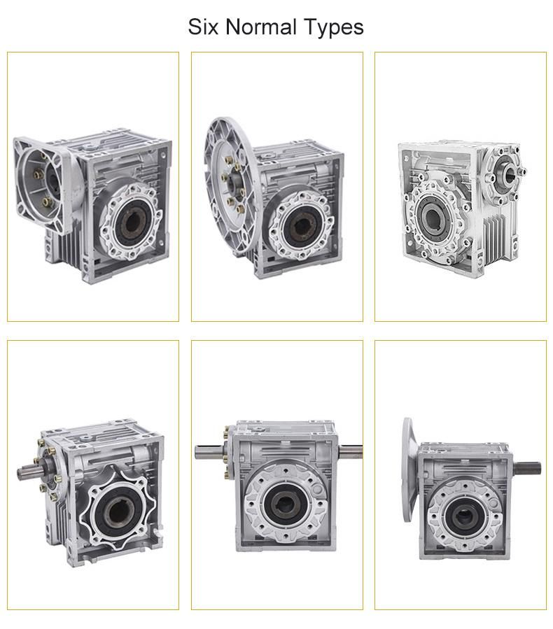 Nmrv Series Stainless Steel Worm Gearbox Speed Reducer