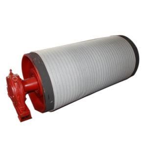 High-Strength Curved Belt Industrial Conveyor Systems Drum Pulley