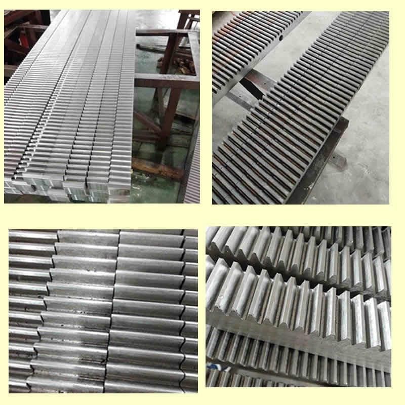 Automatic Door Fittings Carbon Steel Toothed Gear Rack