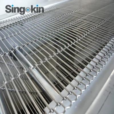 Factory Supply Wire Mesh Conveyor Belt for Pizza Bread Chocolate Biscuit Mesh