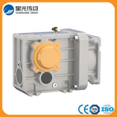Aluminium Helical Bevel Gear Box with Permanent Magnet Synchronous Integrating Motor Variable Frequency Driver