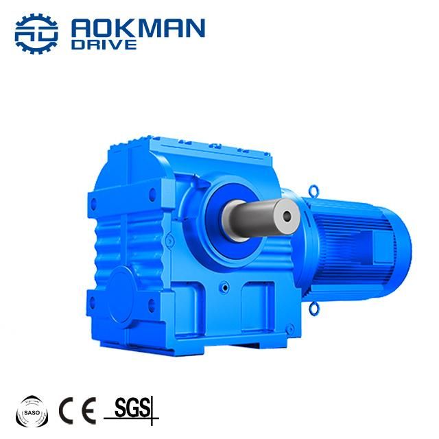 Right Angle Shaft S Series Helical Worm Gear Box with Low Noise