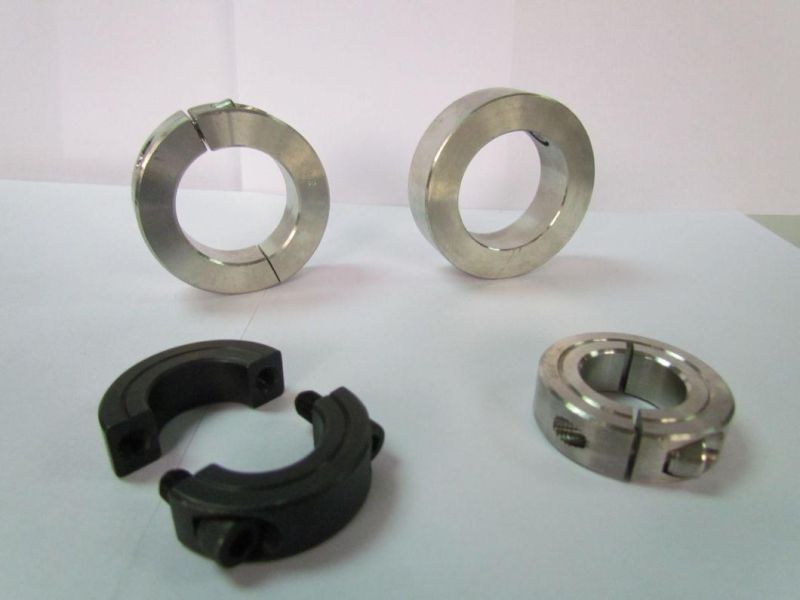 Aluminum Steel Shaft Collar Clamping and Setscrew Rigid Shaft Collar