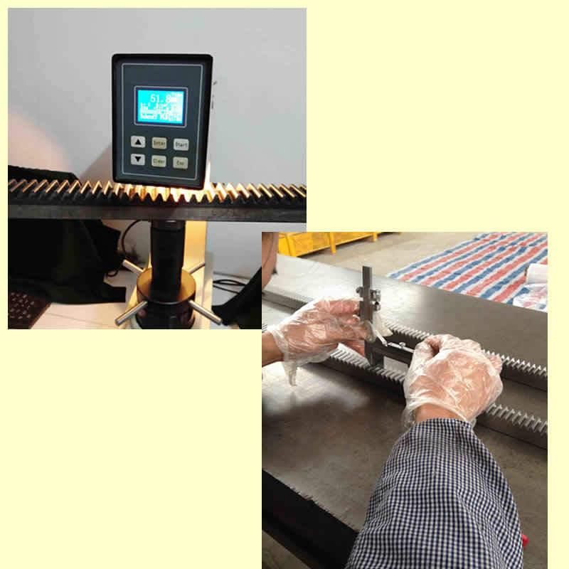 Automatic Door Fittings Carbon Steel Toothed Gear Rack