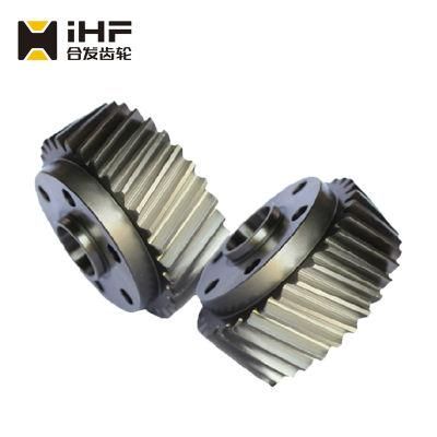 High Quality High Precision Grinding Helical Gears 20crmoti Forging Gear for Machine Tool Equipment