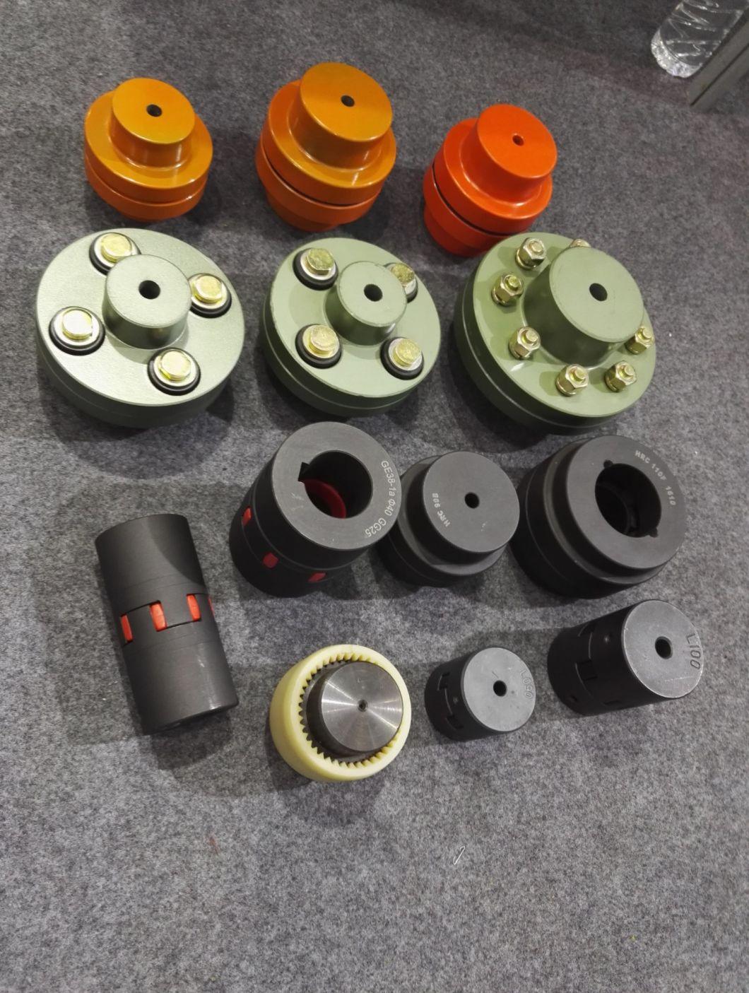 Transmission Parts Jaw Coupling Aluminum Flexible Plum Shaft Coupling with Spider