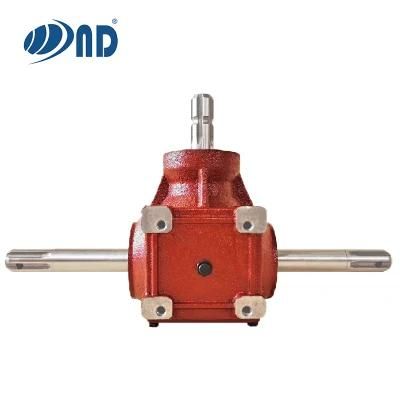 Agricultural Gearbox Rotary Tiller Harrows Silage Harvester Bevel Gearbox for Agricultural Machine