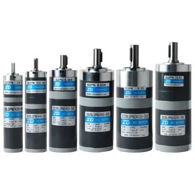 ZD 32mm/42mm/52mm/62mm/72mm/82mm/105mm/120mm 12V/24V/48V DC Brushless Planetary Motor for Automatic Lawn Mower