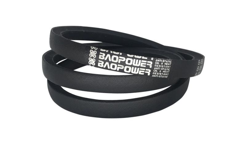 Baopower Wrapped Narrow Round Rubber Drive Power transmission High Quality V Belt (3V 5V 8V)