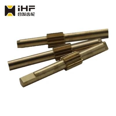 Manufacturer Sells Kinds of Precision Stainless Steel Motor Axis Gear Shaft with Professional Technical Support