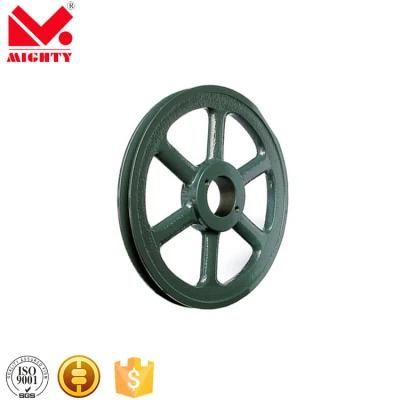 Europe/America Large Diameter Cast Iron Sheaves Spb125 V-Belt Pulley 2 Grooves Od132mm with 2012 Taper Bushing