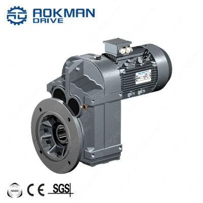 F Series Gearbox Parallel Gear Motor Reducer Box for Plastic Manufacturing Industry