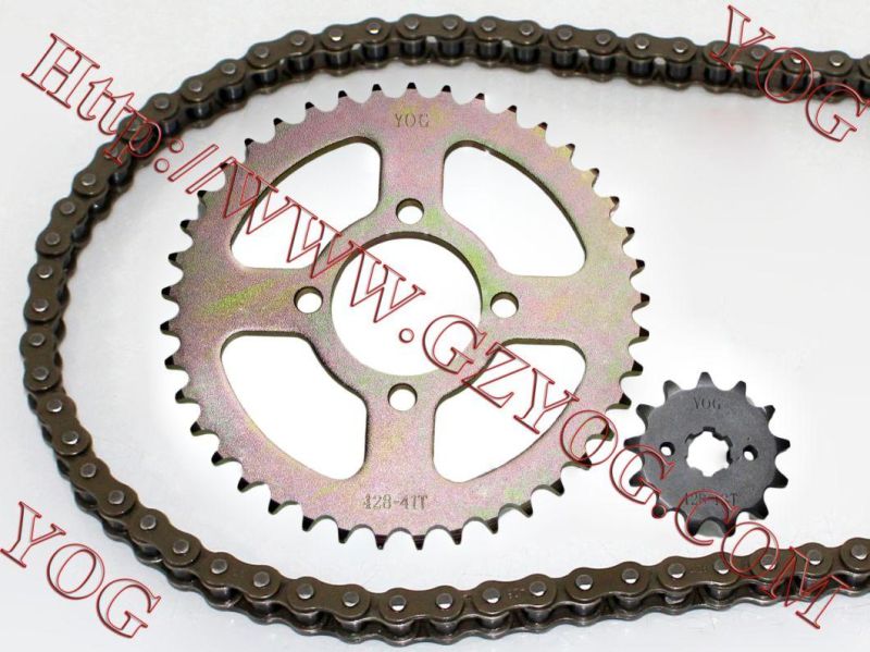 Motorcycle Parts, Motorcycle Sprocket Set for Jialing125 Jh125