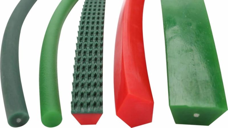 Solid Round /V Polyurethane PU Belt Smooth with ISO