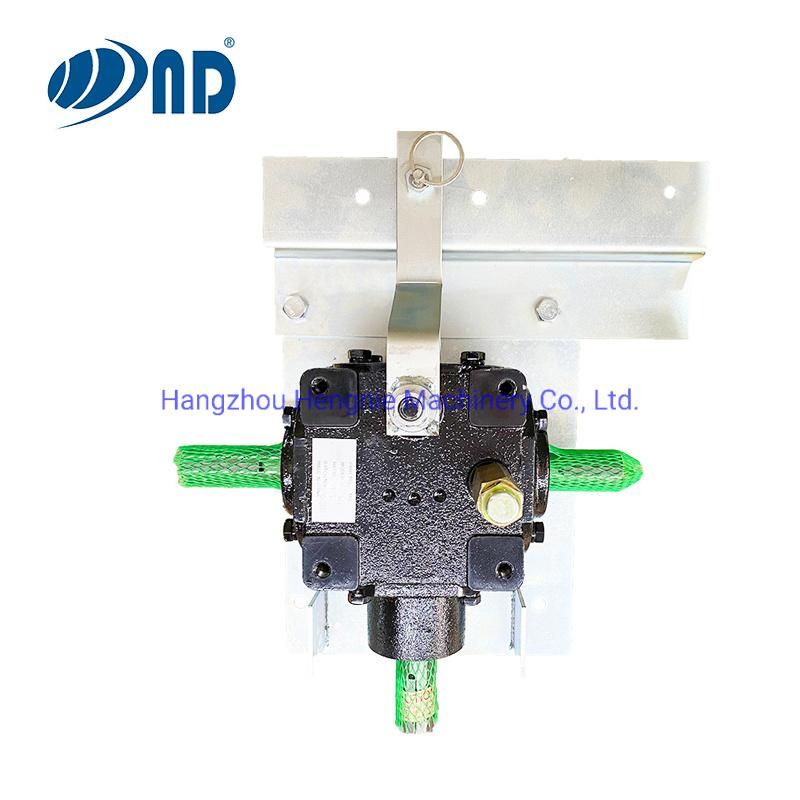ND Agriculture Gear Box Pto Agricultural Reverse Gearbox with Handle for Harvester Round Bundle Machine