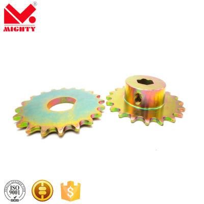 D Bore or Hex Bore Galvanized C45 Sprocket and Sprocket with Hub