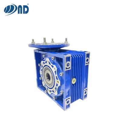 Flange Mounted Model Nmrv50 Series Aluminium Small Worm Gearboxes Right Angle Speed Reducer