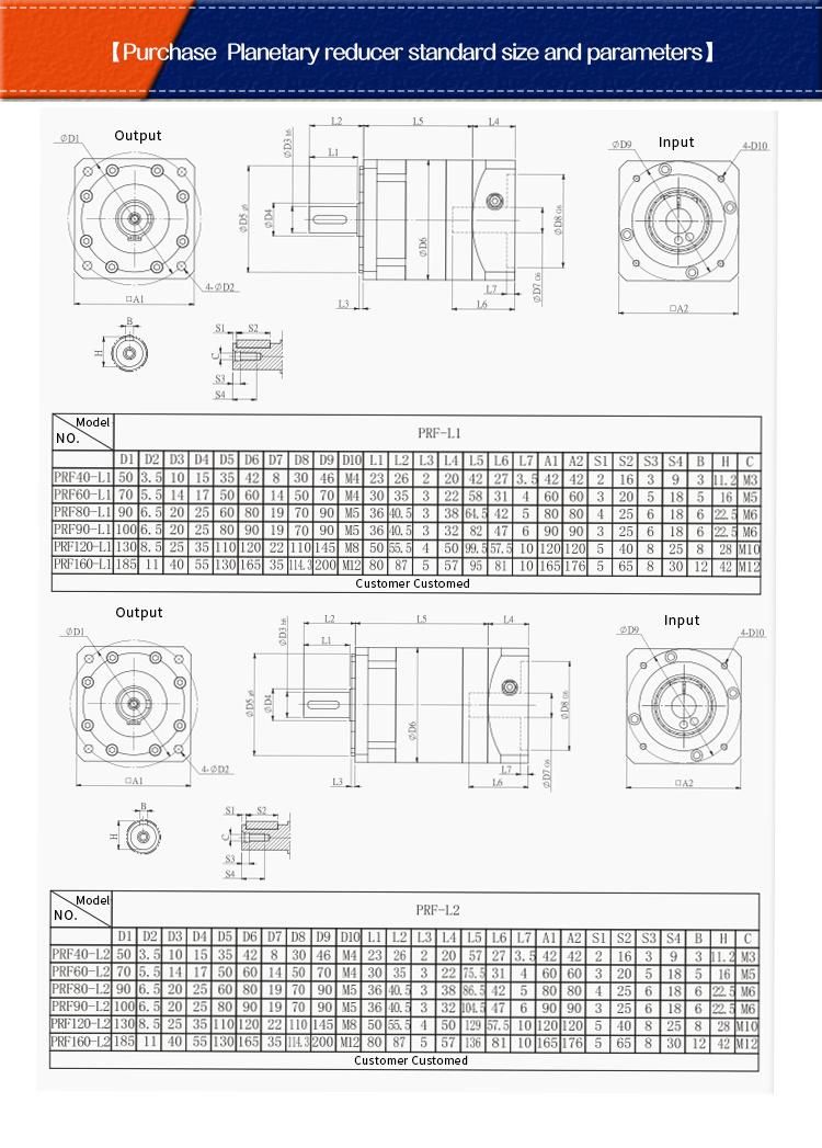 Fatory Price for High Torque Right Angle Planetary Gearbox