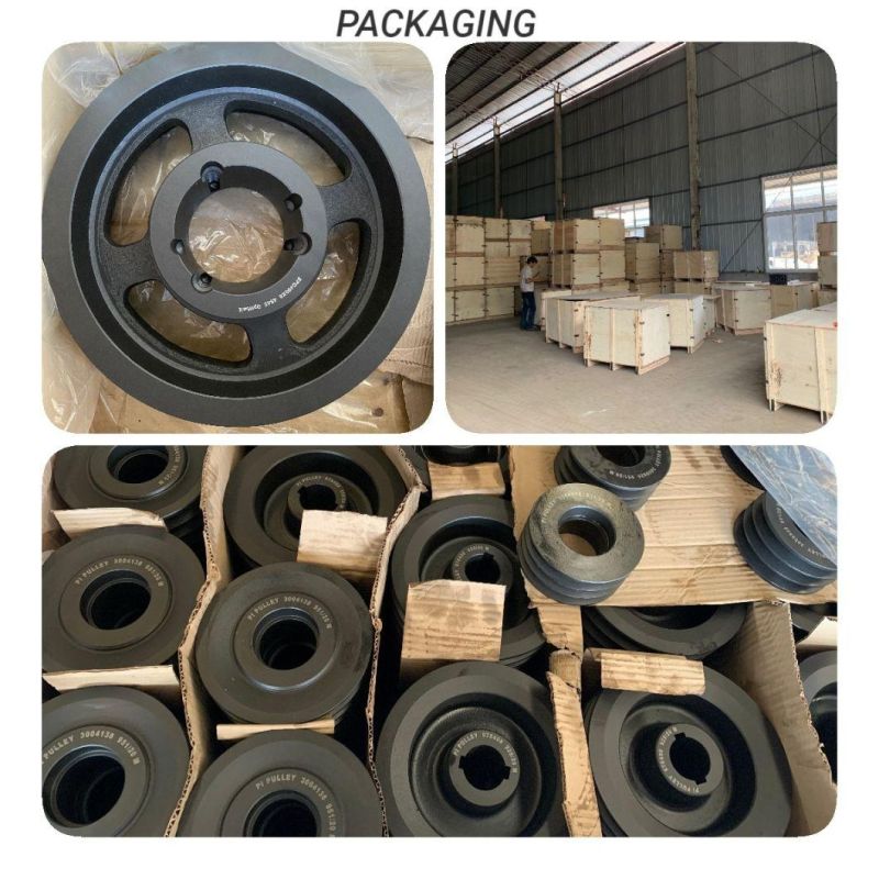 European Standard Cast Iron V Groove Belt Pulley