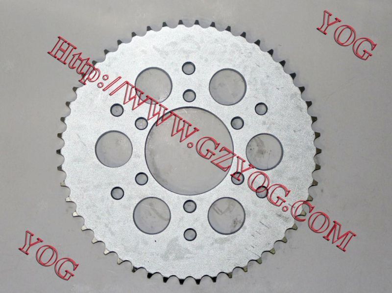 Yog Motorcycle Parts Motorcycle Rear Sprocket Cg150 Curved Bowl Type