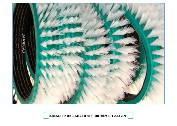Brush Rubber Flat Belt for Wire Brushing Machine
