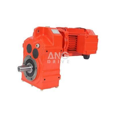 Helical Inline Gearmotor F47 Transmission Gearbox with Power Motor