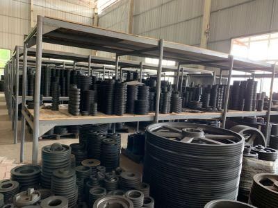 European Standard Taper Lock Bushing Drive Belt Pulley Spz SPA Spb Spc Cast Iron V Belt Pulley