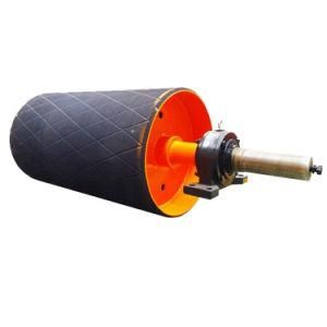 1200 mm Width Conveyor Belt Drum Pulley Customization Supporting