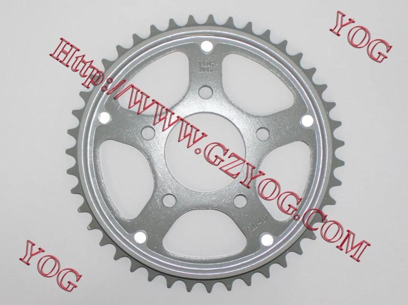 Yog Motorcylcle Parts Motorcycle Rear Sprocket C70 420-33t/36t/37t/38t/39t/40t/41t42t