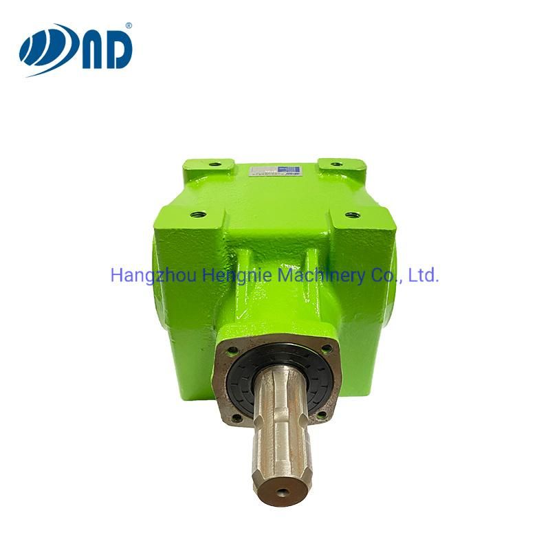 ND Agricultural Gearbox for Vertical Mixer Feeder Power Harrow Forage Rotary Tiller Garden Agriculture Machine Gear Box Pto