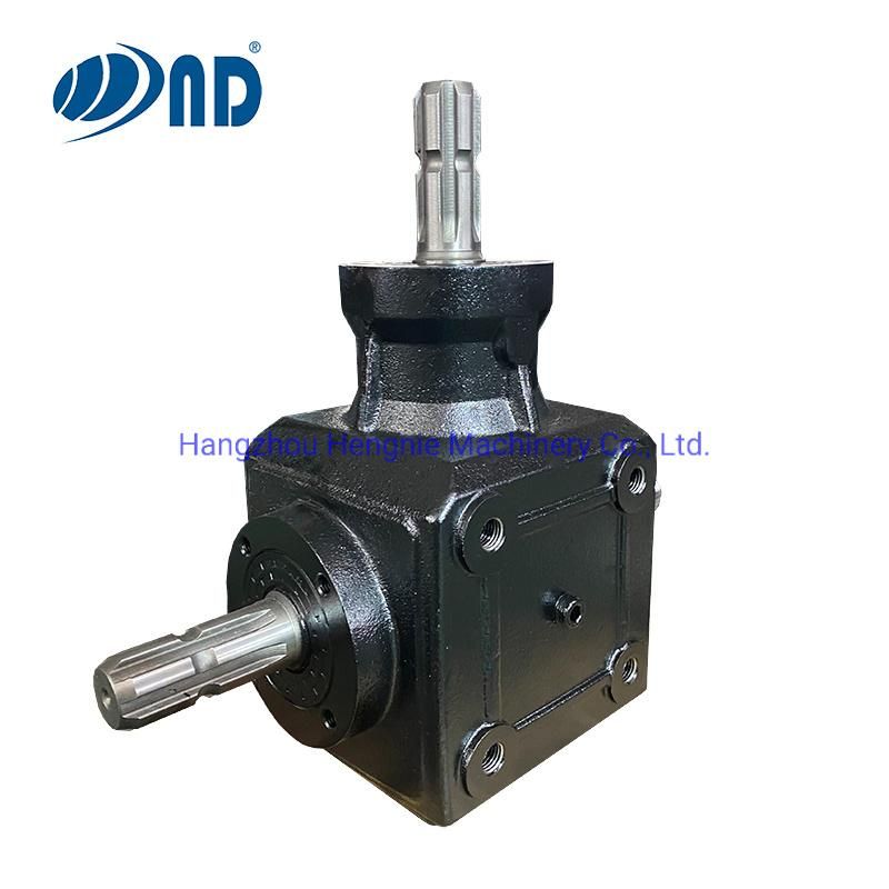 OEM Manufacturers Die Cast 90 Degree Agricultural Reduction Gearbox Housing for Rotary Tiller