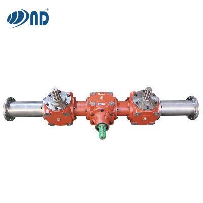 Agricultural Conjoined Gearbox Agriculture Gear Box Pto for Organic Fertilizer Spreader Different Conveyors