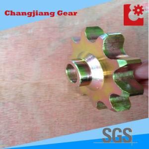 OEM Agricultural Standard Stock Zinc Plated Sprocket with Teeth Hardness