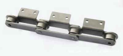 RF6205mf7 Large Pitch ISO and ANSI Standard Industrial Transmission Gear Reducer Conveyor Parts Driving Conveyor Chains with Attachments