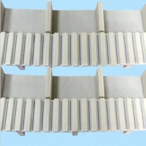 White Color Steel Core T10 Timing Belt with Baffle
