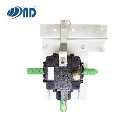 ND Agriculture Gear Box Pto Agricultural Reverse Gearbox with Handle for Harvester Round Bundle Machine