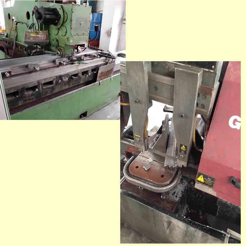 Automatic Door Fittings Carbon Steel Toothed Gear Rack
