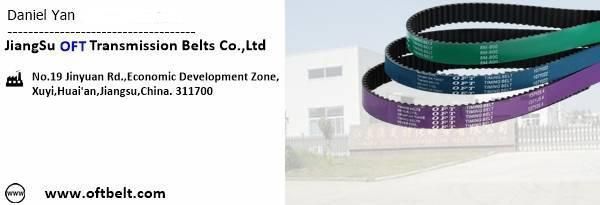 Oft Tfl Coating Auto Timing Belts Support OEM and ODM
