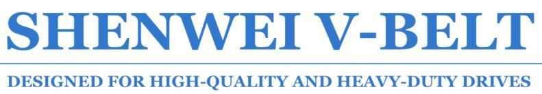 Heat Resistant Raw-Edge V-Belts for Combine Harvesters