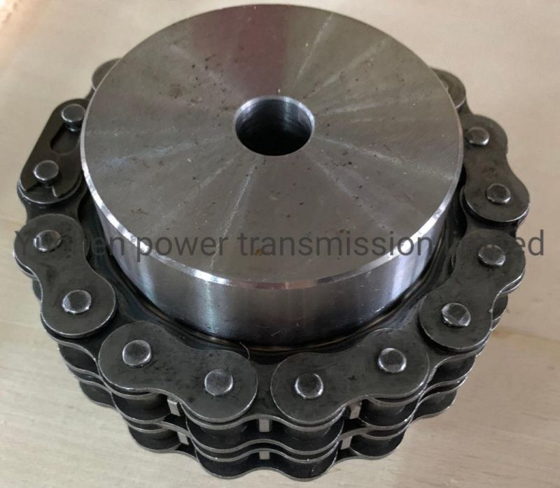 Chain Coupling of 12b-2 Double Chain with Sprocket for Power Transmission