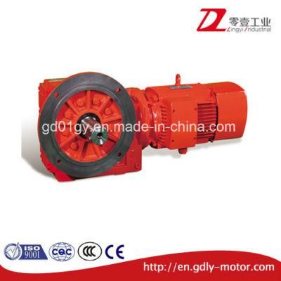 Gk Series Right Angle Helical Gear Motor for Screw Conveyors