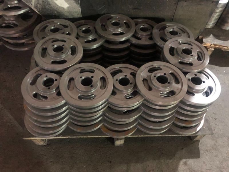 Taper Lock Bush V Belt Pulley Cast Iron Ak30 3.05 Inch Outside Sheaves for 4L or a Belt