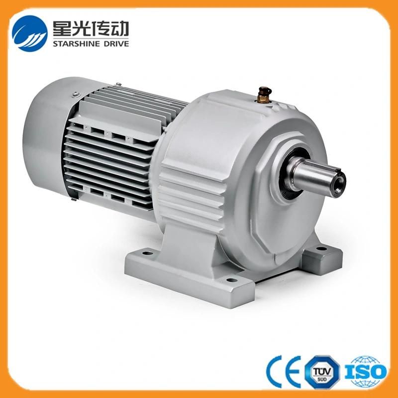 High Efficiency Inline Shaft Flange Mouted Gearmotor for Agitator