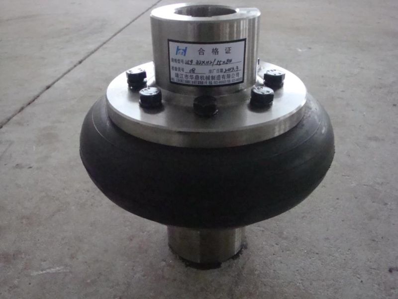 China Factory UL Tyre Rubber Resilient Quick Shaft Coupling with Ce